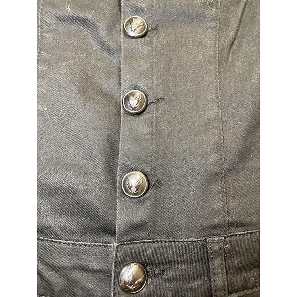 Philipp Plein Calamity Jain Limited Ed. Black Studded Skull Jumpsuit RARE XS - Picture 5 of 10